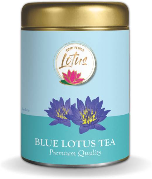Lotus BLUE Unflavoured Herbal Tea Tin