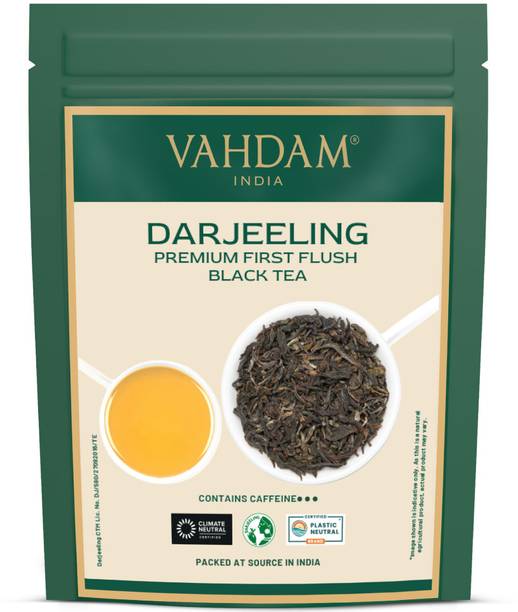 Vahdam Darjeeling First Flush Black Tea Black Tea Pouch