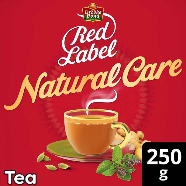 Red Label Natural Care Tea|| with 5 Ayurvedic Ingredients Tea Box