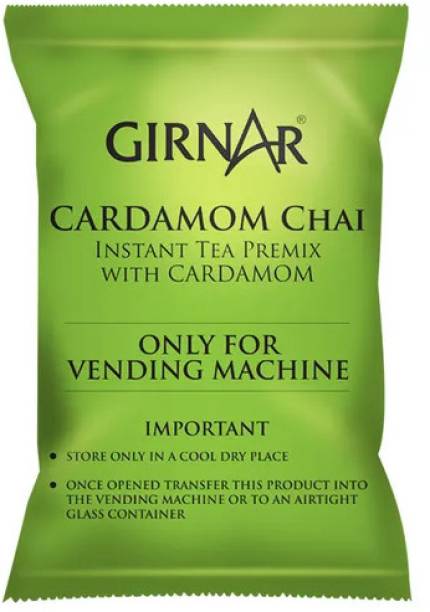 Girnar Cardamom Chai | Instant Tea Premix With Cardamom | Only For Vending Machines | Cardamom Tea Pouch