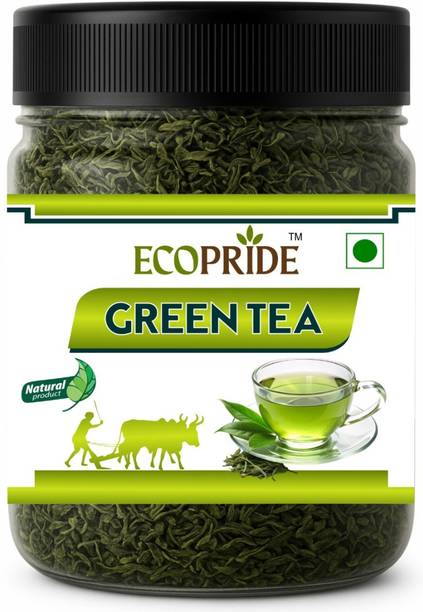 ECOPRIDE Weight Loss Green Tea (Whole Dried Leafs) Fat Burner Green Tea Plastic Bottle