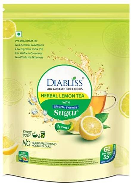 डायब्लिस डायबिटिक फ्रेंडली लेमन टी नींबू हर्बल इंफ्यूज़न टी पाउच