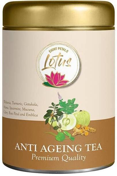 Lotus ANTI AGEING TEA(50 GRAMS) Assorted Herbal Tea Tin