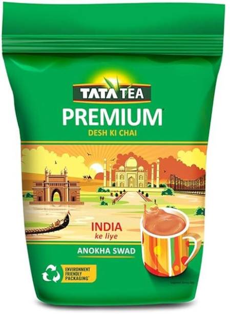 Tata Tea Premium | Desh Ki Chai | Unique Blend Crafted For Chai Lovers Across India Tea Bags Pouch