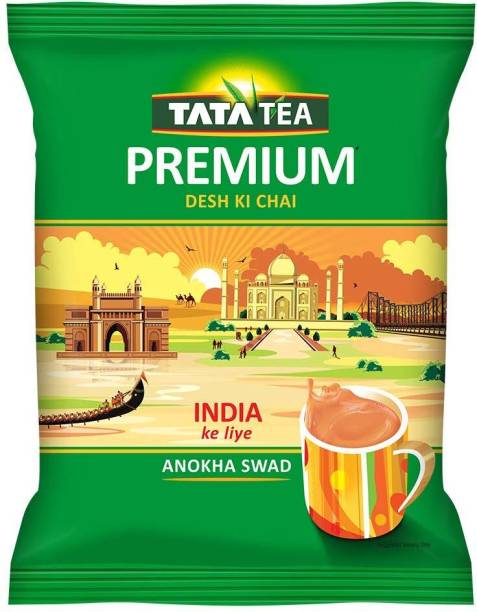 Tata Premium Desh ki CHAI $$ RICH ASSAM CHAI 250 gm (pack of 2) Black Tea Pouch