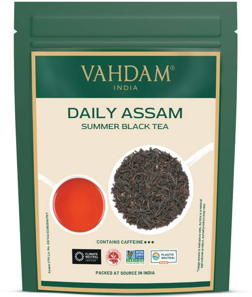 Vahdam Daily Darjeeling Garden Fresh Harvest Black Tea Vacuum Pack