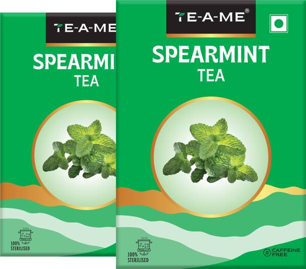 TE-A-ME Spearmint Loose Tea, 80G | Herbal Tea | Caffeine Free | Herbal Tea Box