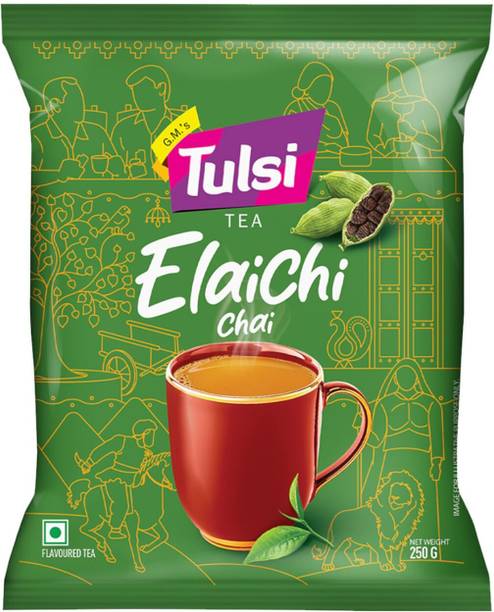 G.M.’S TULSI TEA Elaichi Chai Tea Pouch