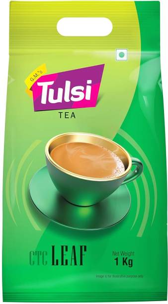 G.M.’S TULSI TEA CTC Leaf Unflavoured Black Tea Pouch