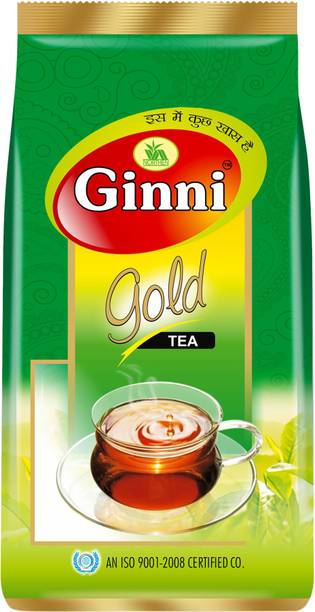 GINNI Gold Tea Pouch (Plain chai)  (500 g)
