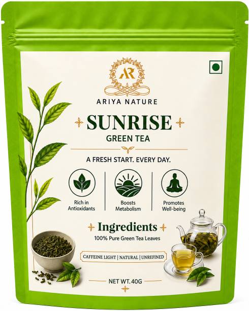 ARIYA NATURE Sunrise Green Tea Green Tea Pouch