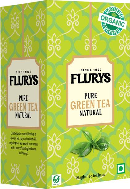 Flurys Green Tea Bags Box