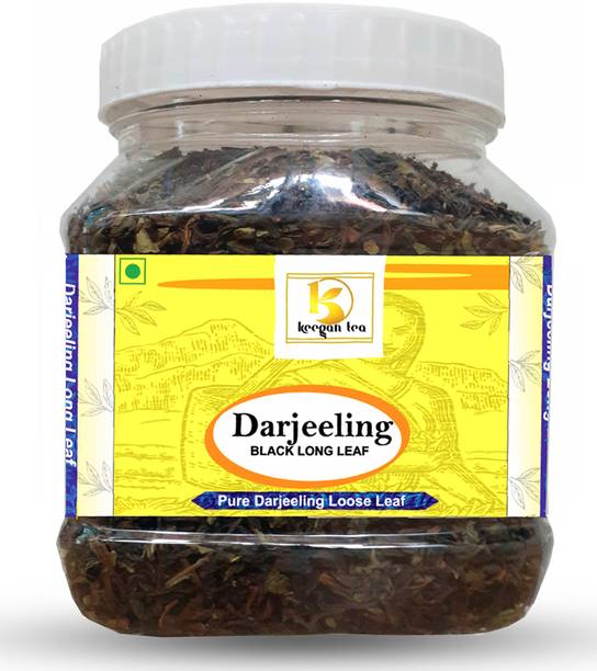 Keegan Tea Pure Darjeeling Long Leaf Tea 200g Black Tea Plastic Bottle
