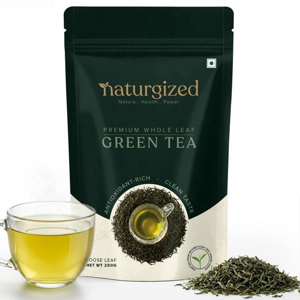naturgized Premium whole leaf green tea Green Tea Pouch