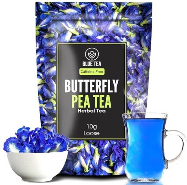 BLUE TEA Grade A Butterfly Pea Flower (10grams : 20 TeaCups) Herbal Tea Box