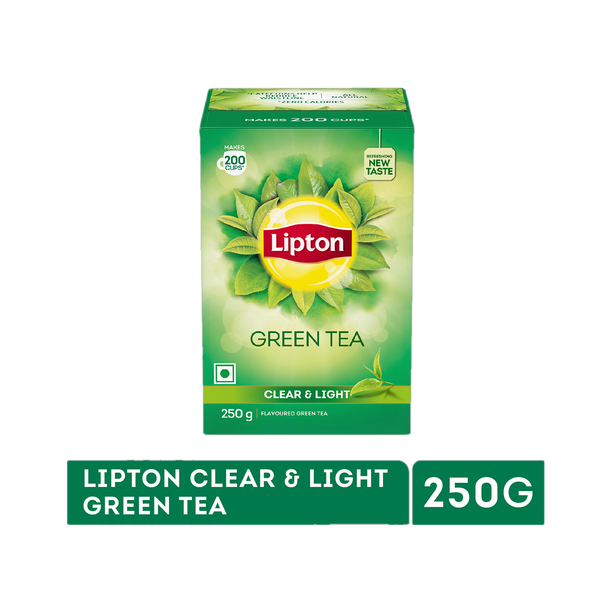 Lipton Clear and Light J&A Apple, Jasmine Green Tea Box