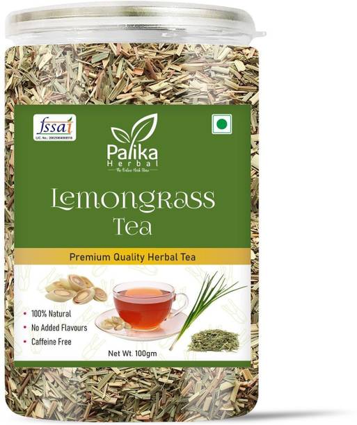 Palika Herbal Lemongrass Herbal Tea - Good for Hair & Skin, Caffeine Free,Plastic Bottle Lemon Grass Herbal Tea Plastic Bottle