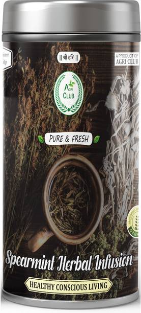AGRI CLUB Spearmint Tea 75gm Herbs Infusion Tea Tin