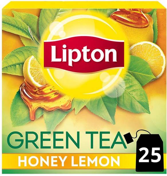 Lipton Honey Lemon Green Tea 25 Pieces Lemon Green Tea Bags Box