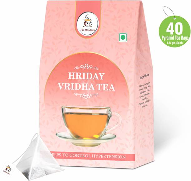 The Meadows Heart Harmony Herbal Tea Bags Box