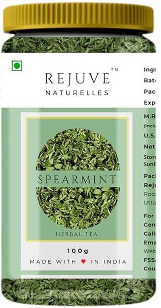 Rejuve Naturelles Premium Spearmint Tea 100g | Freshly Packed Herbal Tea for PCOS,PCOD Herbal Tea Plastic Bottle