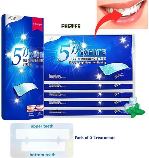 phizller Teeth Whitening Strips Safe Whitening For Party 1 Hour Express Teeth Whitening Kit