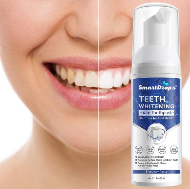 smartdrops Teeth Whitening Foam Gentle & Effective Formula Teeth Whitening liquid