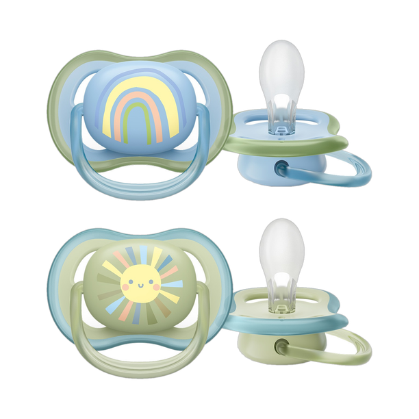 Philips Avent Ultra Air Soother | SCF085/58 | 0-6M | 98% acceptance* | Pack of 2 Soother