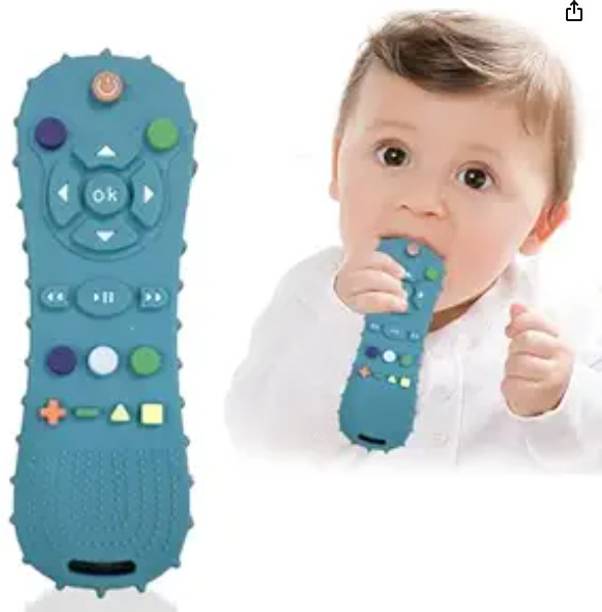 TONY STARK Remote Baby Teether Non-Toxic BPA Free Silicone Teething Toy For Infant Toddler Teether