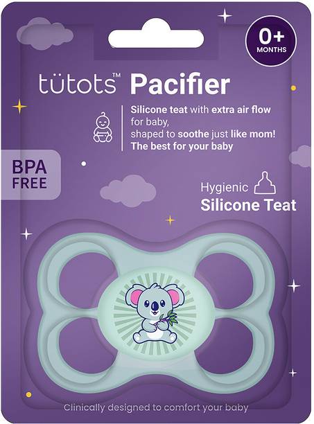 tutots Freshflow Pacifier-Light,Advanced Soother for Babies Age 0-6 months,BPA-Free Soother