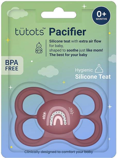 tutots ZN-Pacifier-Maroon-1 Soother