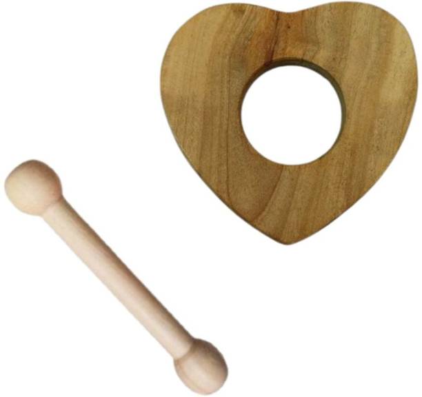 Craft Corner Neem Wooden Teether Combo For Kids First Toy Teether