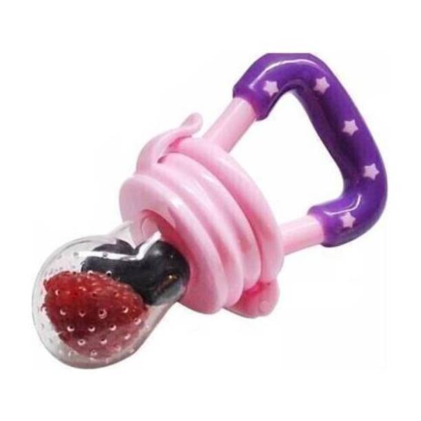 Vadhavan Baby Pacifier Food Feeder Silicone Fresh Fruit Milk Nibbler Feeding Safe Kids Supplies Nipple Teat Pacifier Bottles 1 Pc Feeder Feeder