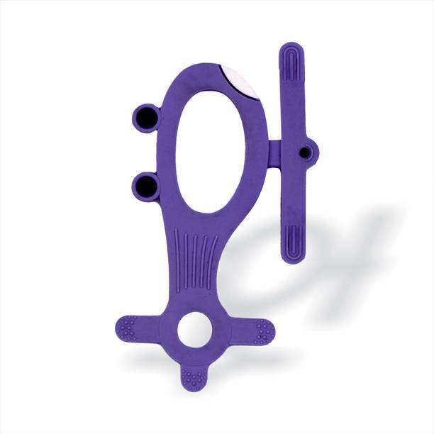 Littlepooh Silicone Teether for 6 to 12 Months Babies| Helicopter Shape Teething Toy & Case Teether