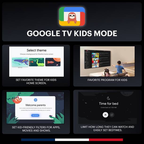 Thomson Phoenix 108 cm (43 inch) QLED Ultra HD (4K) Smart Google TV with HDR 10 | Dolby Atmos | 40W Sound