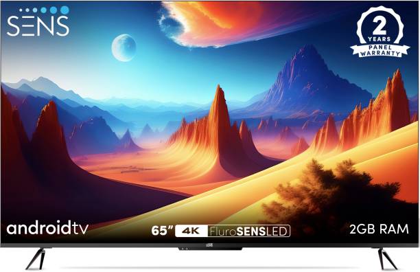 SENS 165 cm (65 inch) Ultra HD (4K) LED Smart Android TV 2023 Edition