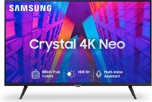 SAMSUNG Crystal 4K Neo Series 108 cm (43 inch) Ultra HD (4K) LED Smart Tizen TV with Voice Search