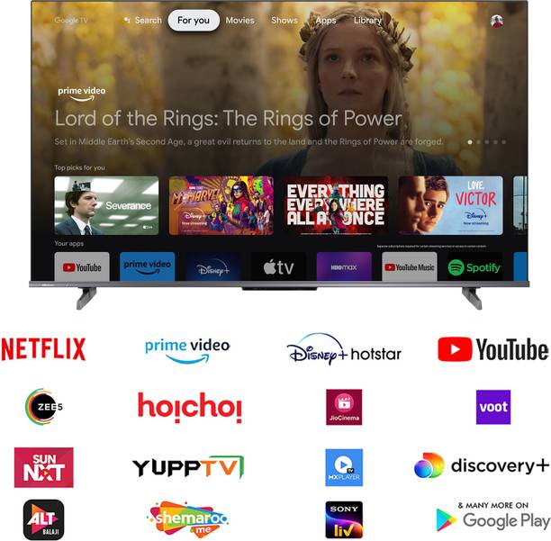 Hisense E68N 109 cm (43 inch) QLED Ultra HD (4K) Smart Google TV Dolby Vision Atmos  (43E68N)