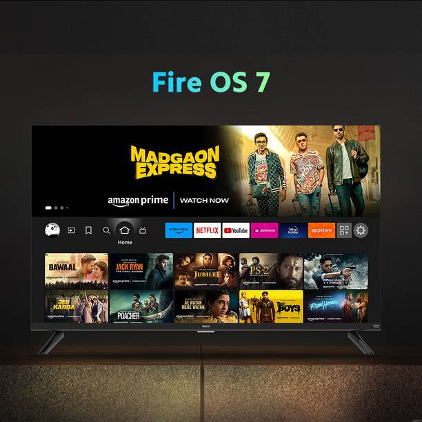 REDMI 80 cm (32 inch) HD Ready LED Smart FireTv OS 7 TV 2024 Edition with Dolby Audio & DTS: Virtual X