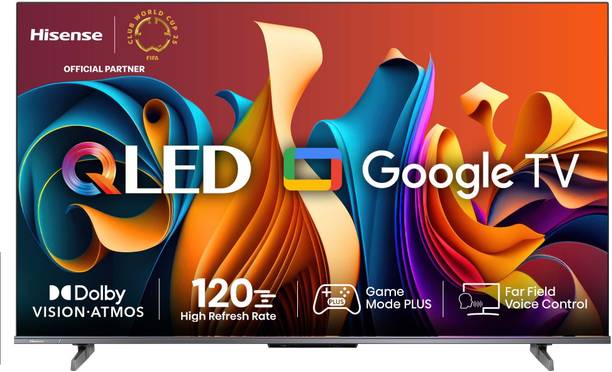 Hisense Q6N 189 cm (75 inch) QLED Ultra HD (4K) Smart Google TV Dolby Vision Atmos Far Field Voice Control Smooth Motion Rate