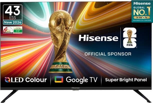 Hisense 108 cm (43 inch) QLED Full HD Smart Google TV 2025 Edition