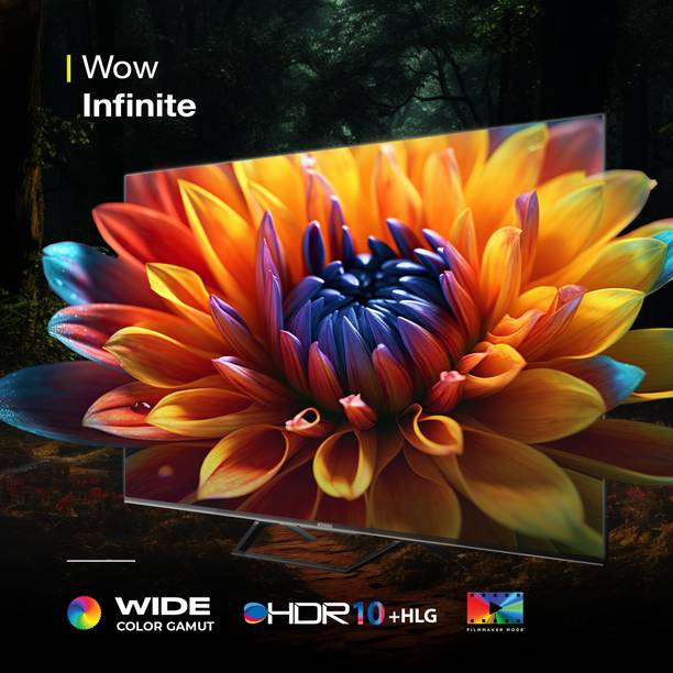 Sansui 190 cm (75 inch) QLED Ultra HD (4K) Smart Google TV Zen Panel Dolby Vision Atmos & Film Maker Mode  (JSW75GSQLED)