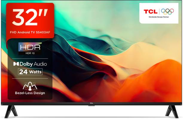 TCL 80.04 cm (32 inch) Full HD LED Smart Android TV 2023 Edition with Google Assistant |