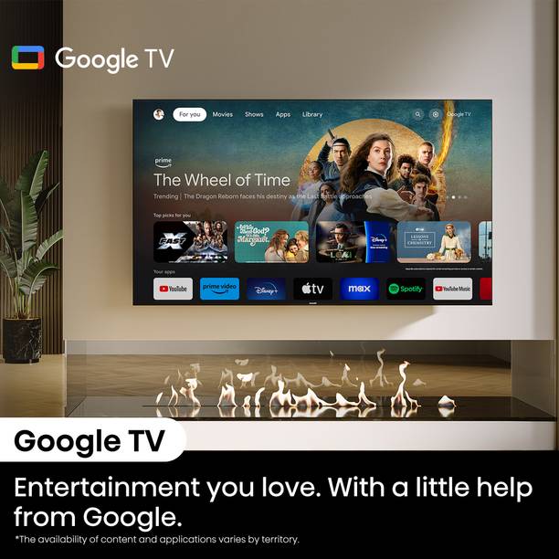 Hisense E68N 109 cm (43 inch) QLED Ultra HD (4K) Smart Google TV Dolby Vision Atmos  (43E68N)