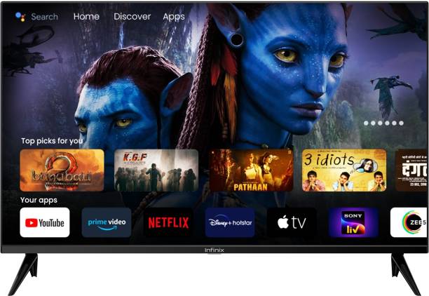 Infinix X3IN 109 cm (43 inch) Full HD LED Smart Android TV 2023 Edition with EPIC Engine, Cinematic Sound, Android R, Built-in Chromecast (Wall Mount Included)