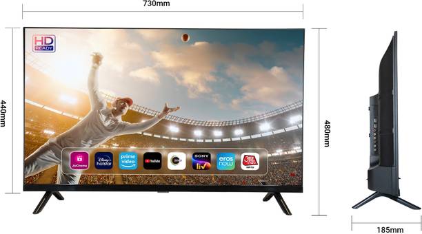 Infinix Y1 Plus 80 cm (32 inch) HD Ready LED Smart Linux TV 2024 Edition with Jio Cinema/ Hotstar/ Prime Video/ Youtube/ Zee5/ SONY liv  (32Y1 Plus)