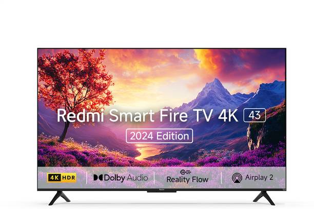 REDMI 108 cm (43 inch) Ultra HD (4K) LED Smart FireTv O...