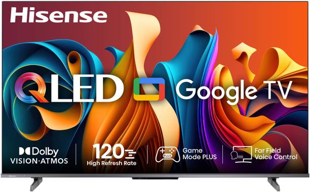 Hisense Q6N 126 cm (50 inch) QLED Ultra HD (4K) Smart Google TV Dolby Vision Atmos Far Field Voice Control Smooth Motion Rate