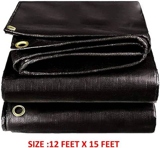 GreenLife TARPAULINE SHEET WATERPROOF COVER Tent - For PROTECT FROM UV RESISTANT,RAIN, 12 FEET X 15 FEET