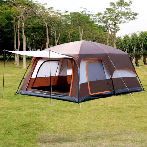 KriShyam ® 5-9 Person Dome Camping Tent for Adults Waterproof Largest Camping Family Tent - For Travelling, Trekking, Picnic, Camping & Hiking